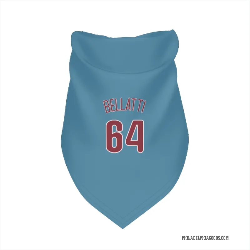 Andrew Bellatti  Light Blue Philadelphia Phillies  Cat & Dog Pet Bandana