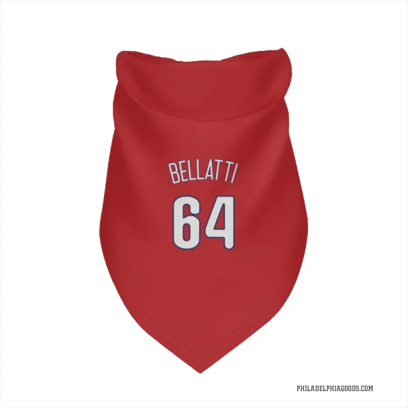 Andrew Bellatti  Red Philadelphia Phillies  Cat & Dog Pet Bandana