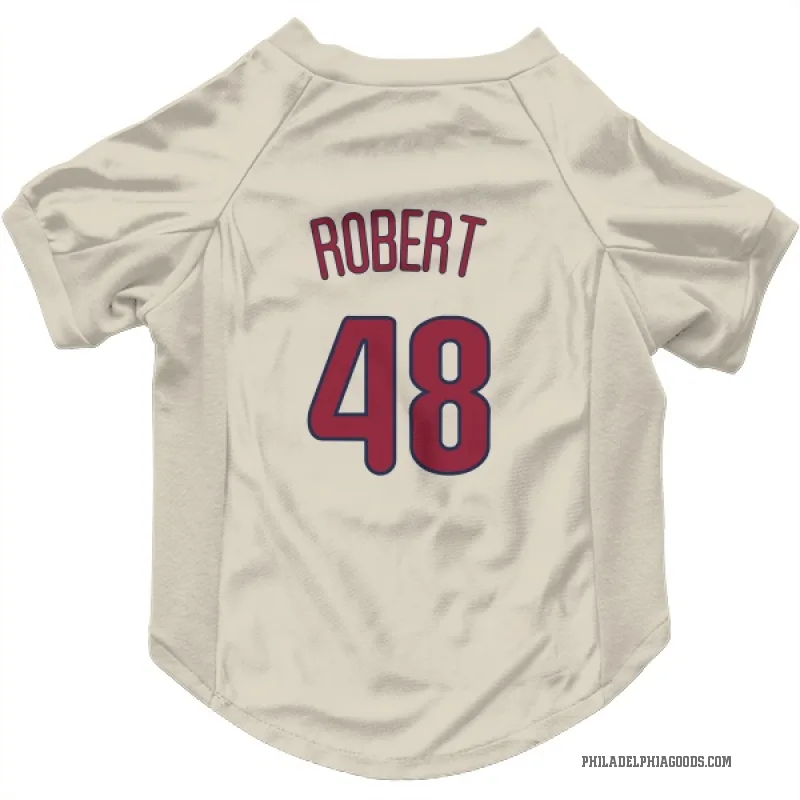 Daniel Robert  Cream Philadelphia Phillies  Cat & Dog Pet Jersey