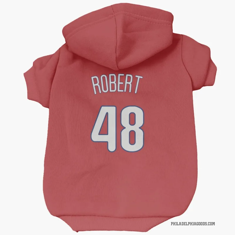 Daniel Robert  Red Philadelphia Phillies  Cat & Dog Pet Hoodie