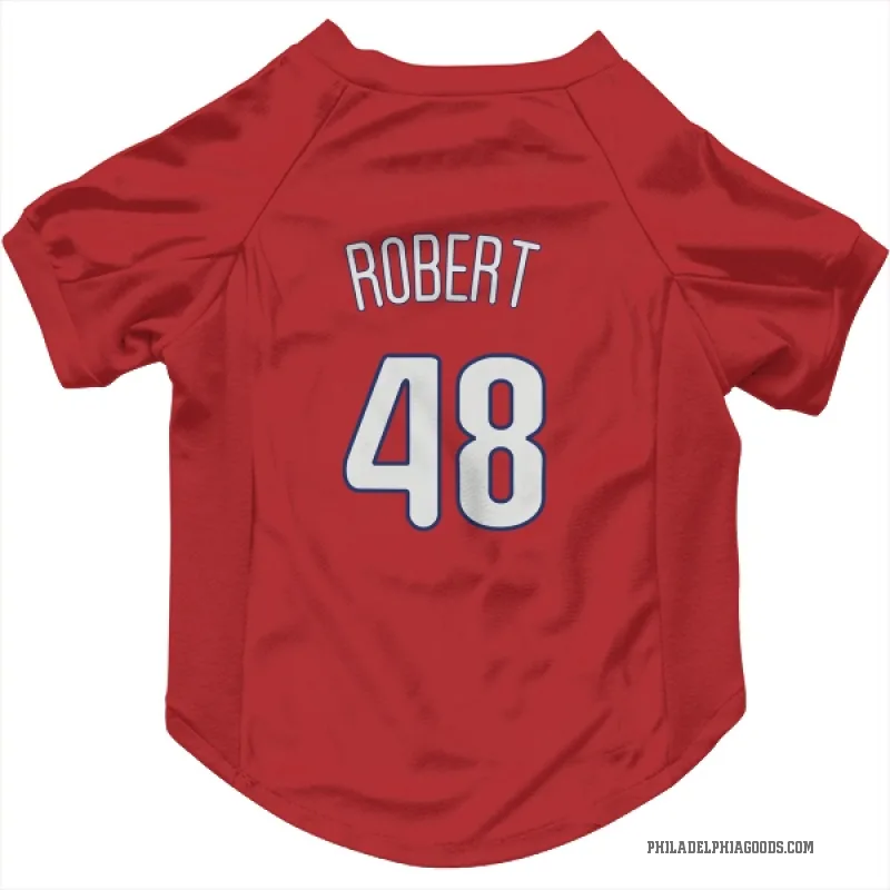 Daniel Robert  Red Philadelphia Phillies  Cat & Dog Pet Jersey