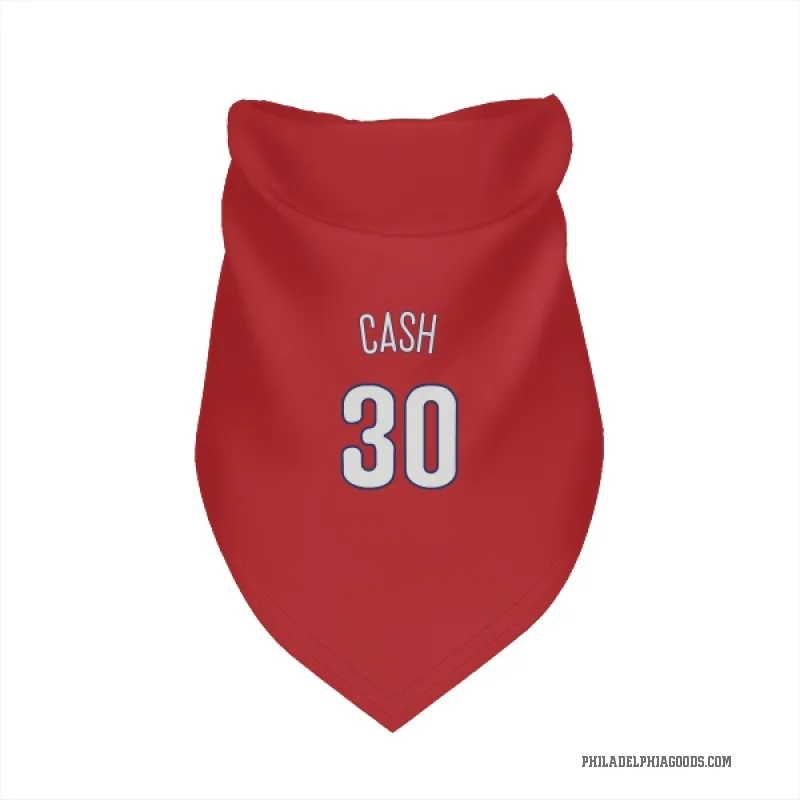 Dave Cash  Red Philadelphia Phillies  Cat & Dog Pet Bandana