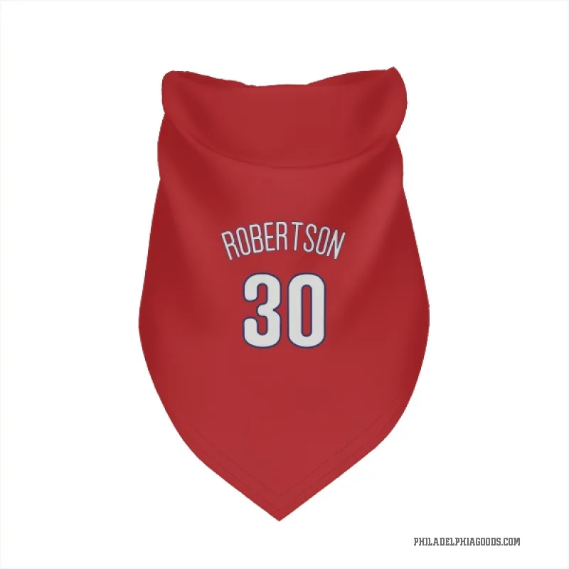 David Robertson  Red Philadelphia Phillies  Cat & Dog Pet Bandana