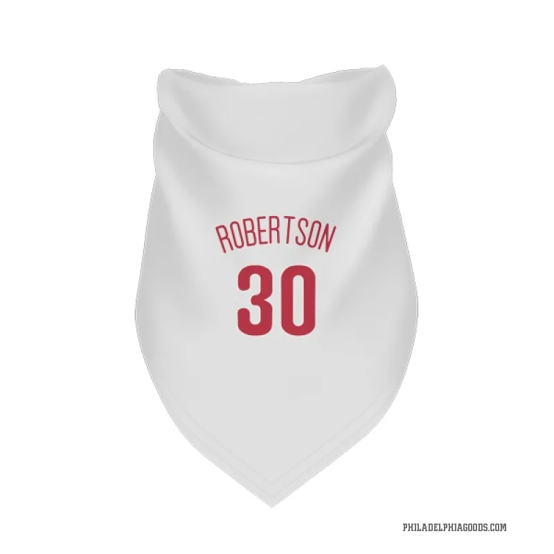 David Robertson  Scarlet Philadelphia Phillies  Cat & Dog Pet Bandana