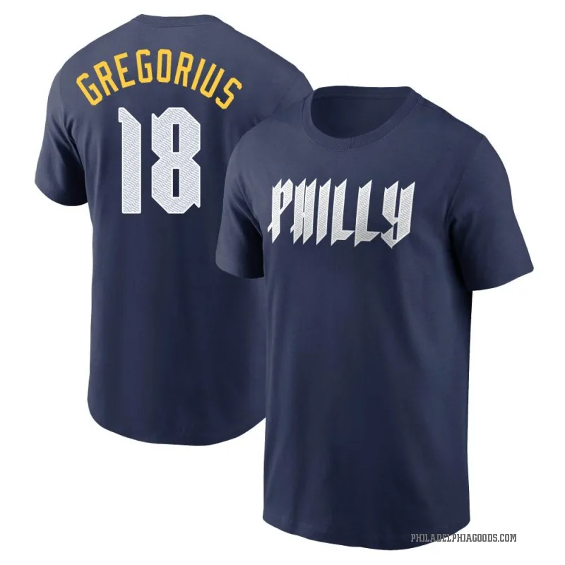 Didi Gregorius Men's Navy Philadelphia Phillies 2024 City Connect Fuse T-Shirt