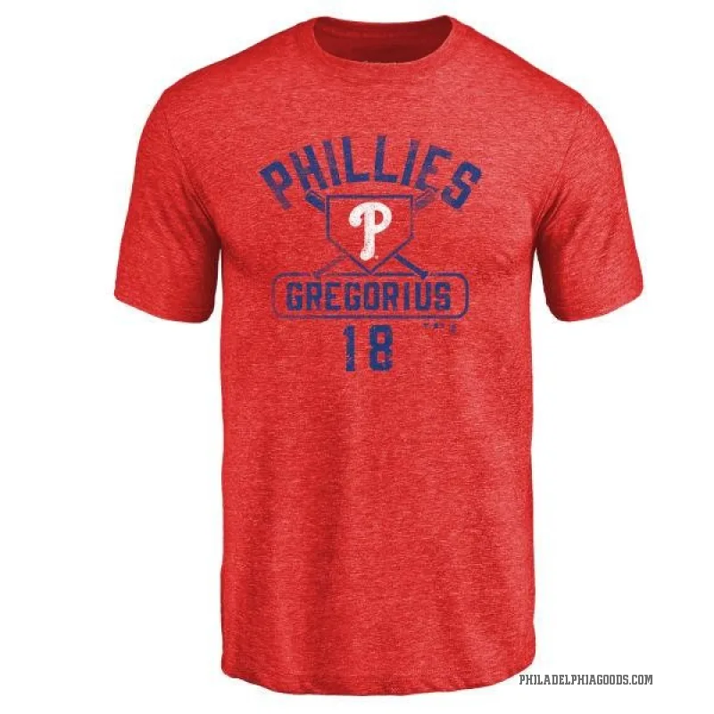 Didi Gregorius Men's Red Philadelphia Phillies Base Runner T-Shirt -