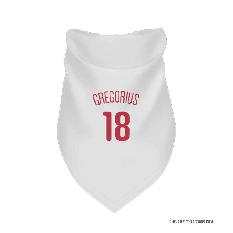 Didi Gregorius  Scarlet Philadelphia Phillies  Cat & Dog Pet Bandana