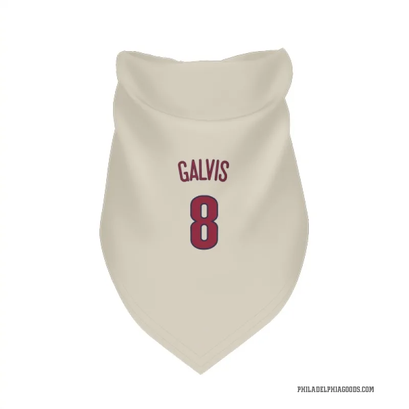 Freddy Galvis Cream Philadelphia Phillies Cat & Dog Pet Bandana