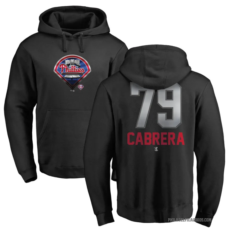 Jean Cabrera Youth Black Philadelphia Phillies Branded Midnight Mascot Pullover Hoodie -