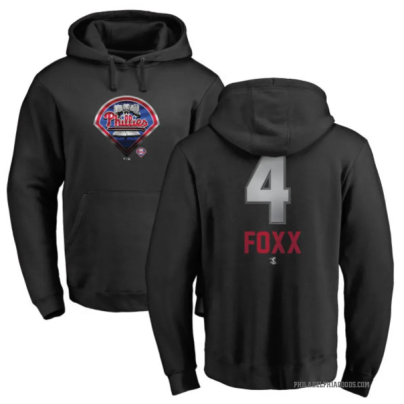 Jimmy Foxx Men's Black Philadelphia Phillies Branded Midnight Mascot Pullover Hoodie -