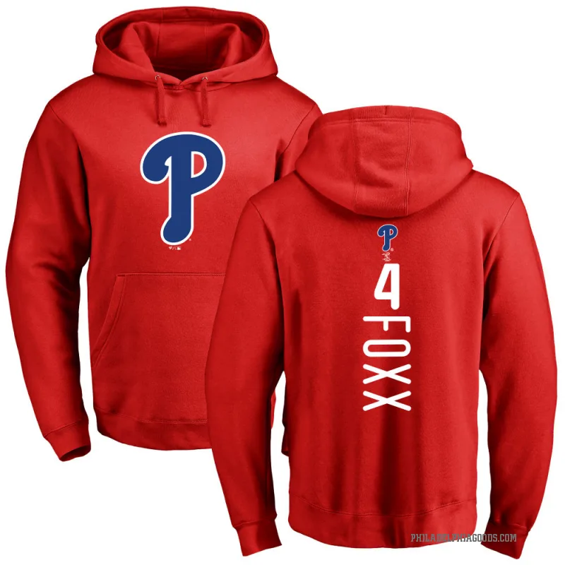 Jimmy Foxx Men's Red Philadelphia Phillies Backer Pullover Hoodie