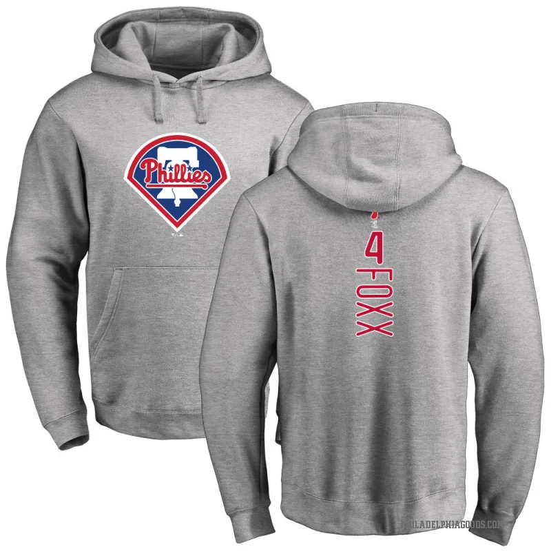 Jimmy Foxx Youth Philadelphia Phillies Ash Backer Pullover Hoodie