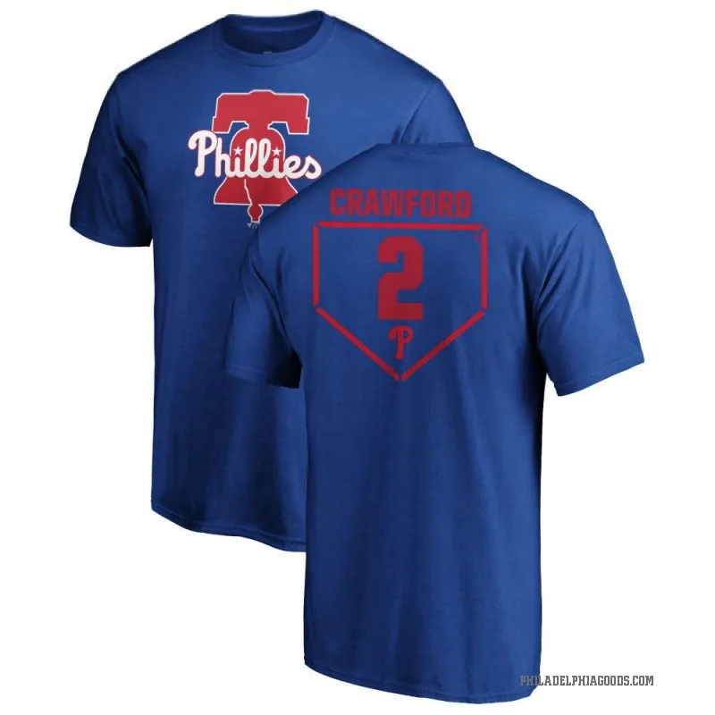 Justin Crawford Men's Royal Philadelphia Phillies RBI T-Shirt -