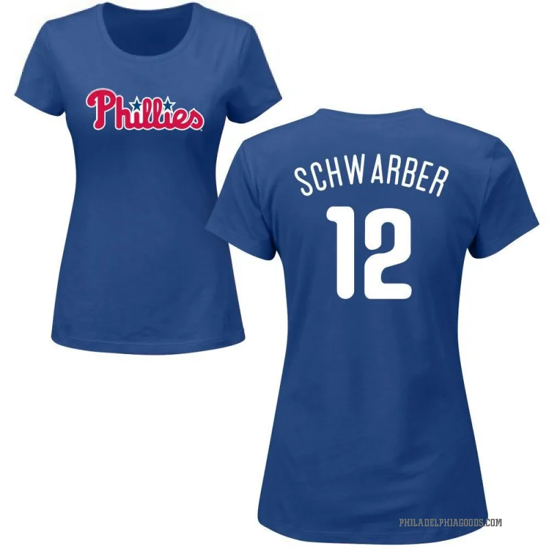 Kyle Schwarber Women's Royal Philadelphia Phillies Roster T-Shirt -