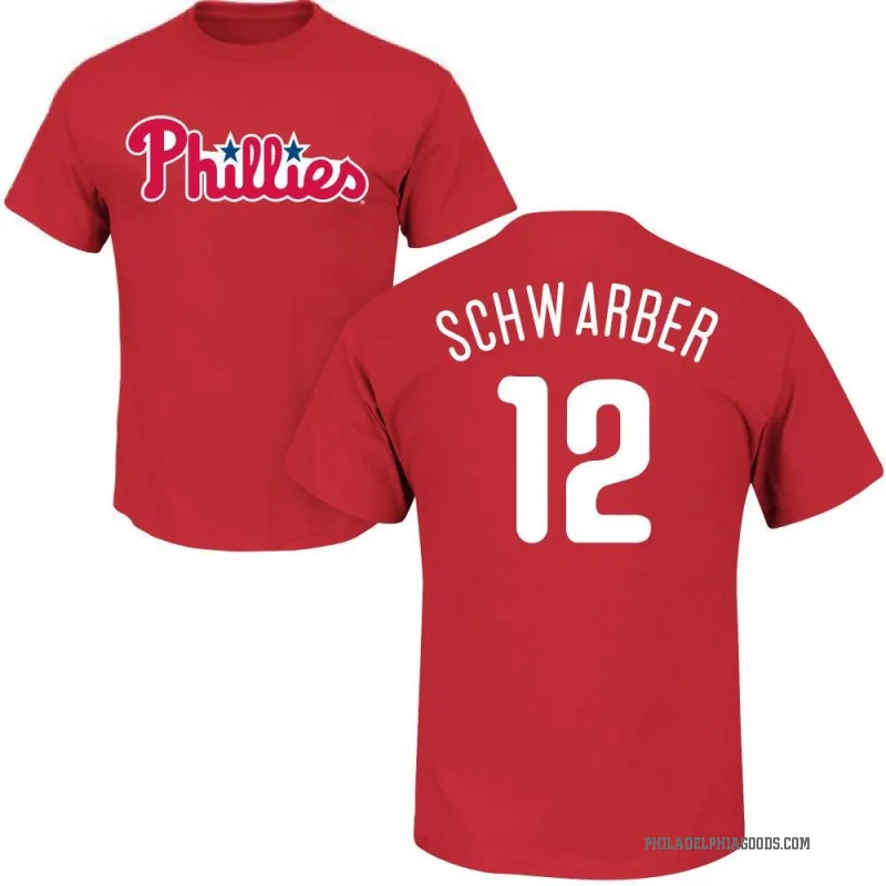 Kyle Schwarber Youth Red Philadelphia Phillies Roster T-Shirt -