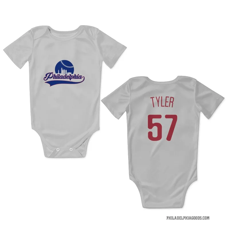 Kyle Tyler  Scarlet Philadelphia Phillies  Newborn & Infant Bodysuit