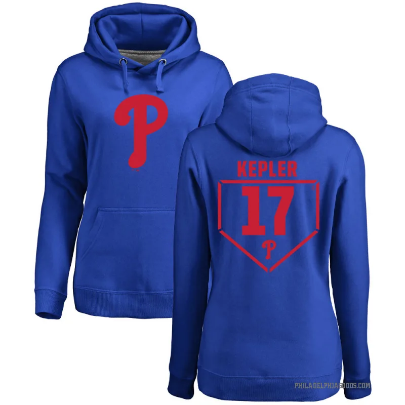 Max Kepler Women's Royal Philadelphia Phillies Branded RBI Pullover Hoodie -