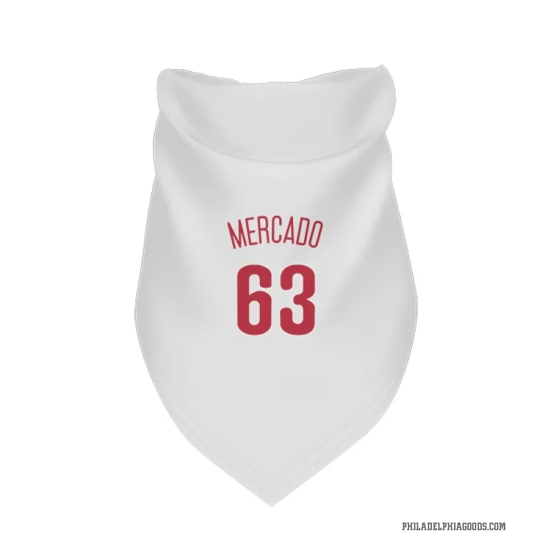 Michael Mercado  Scarlet Philadelphia Phillies  Cat & Dog Pet Bandana