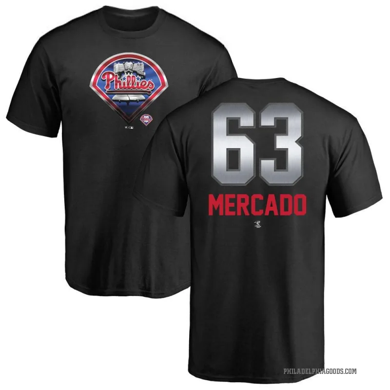 Michael Mercado Youth Black Philadelphia Phillies Midnight Mascot T-Shirt -