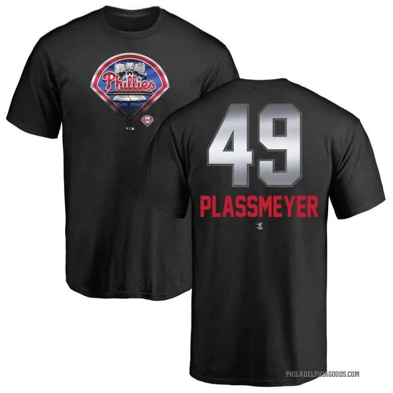 Michael Plassmeyer Youth Black Philadelphia Phillies Midnight Mascot T-Shirt -