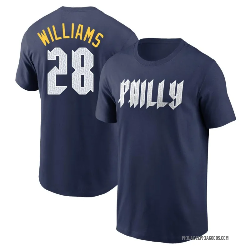Mitch Williams Youth Navy Philadelphia Phillies 2024 City Connect Fuse T-Shirt