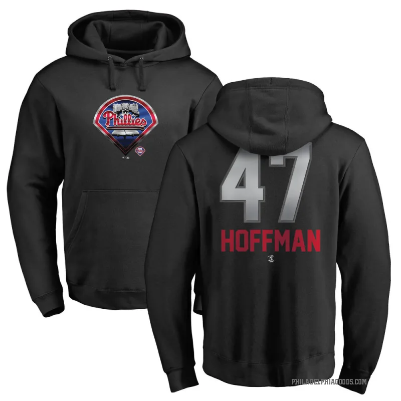 Nolan Hoffman Youth Black Philadelphia Phillies Branded Midnight Mascot Pullover Hoodie -