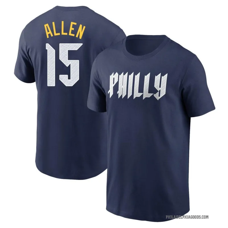 Richie Allen Men's Navy Philadelphia Phillies 2024 City Connect Fuse T-Shirt