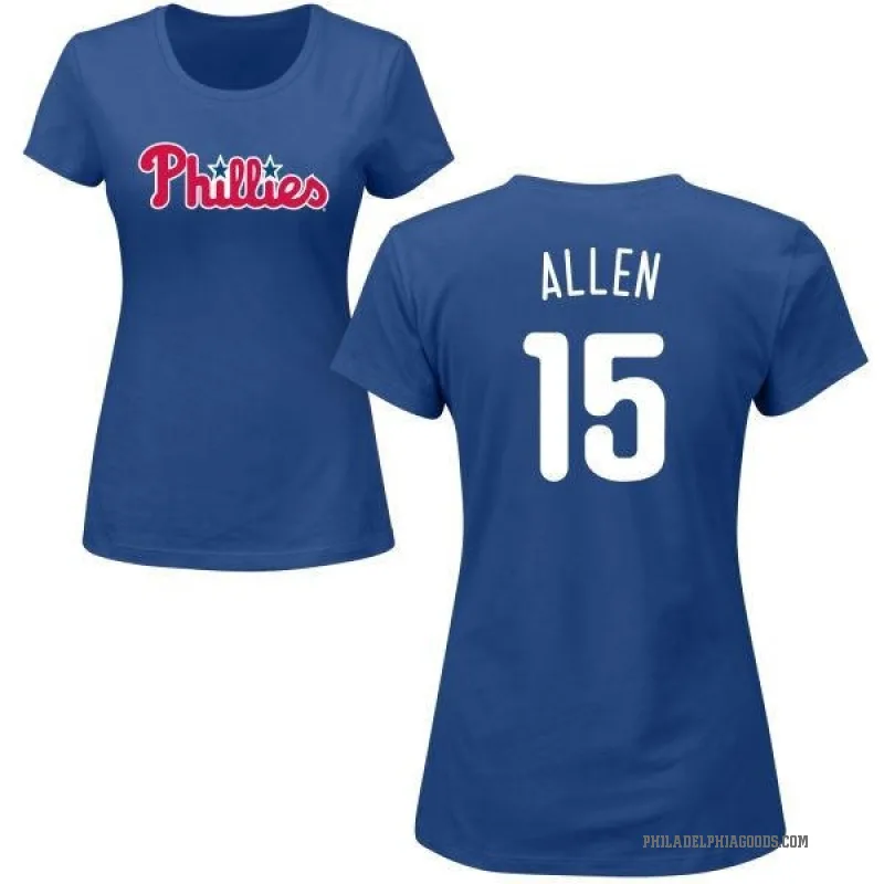 Richie Allen Women's Royal Philadelphia Phillies Roster T-Shirt -