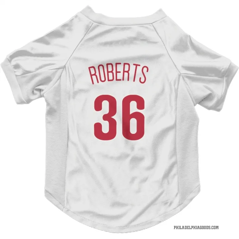 Robin Roberts  Scarlet Philadelphia Phillies  Cat & Dog Pet Jersey
