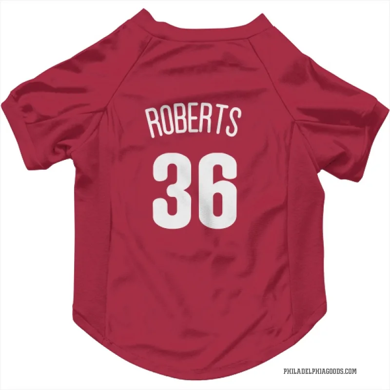 Robin Roberts  White Philadelphia Phillies  Cat & Dog Pet Jersey