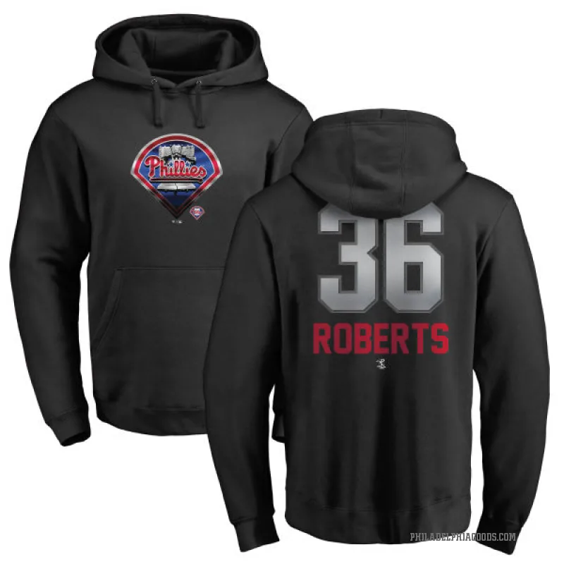 Robin Roberts Youth Black Philadelphia Phillies Branded Midnight Mascot Pullover Hoodie -