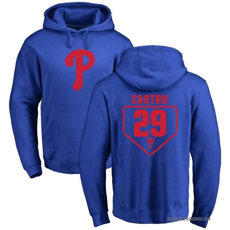Rodolfo Castro Men's Royal Philadelphia Phillies Branded RBI Pullover Hoodie -