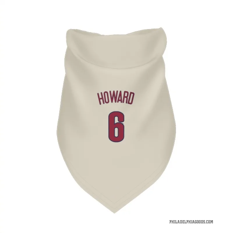 Ryan Howard  Cream Philadelphia Phillies  Cat & Dog Pet Bandana
