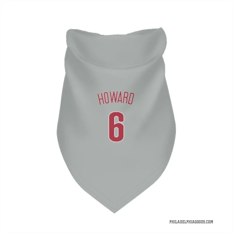 Ryan Howard  Gray Philadelphia Phillies  Cat & Dog Pet Bandana