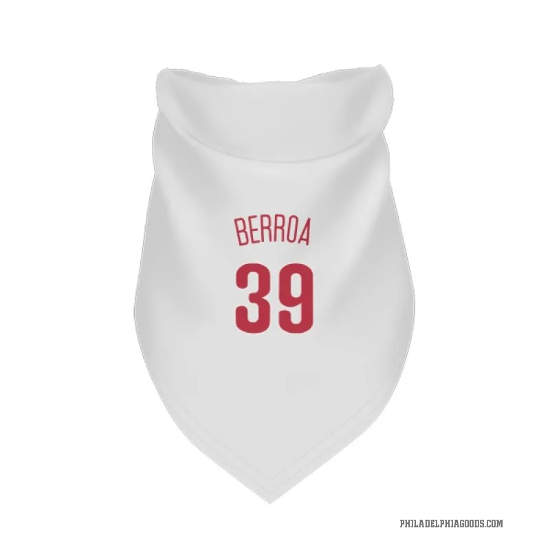 Steward Berroa  Scarlet Philadelphia Phillies  Cat & Dog Pet Bandana