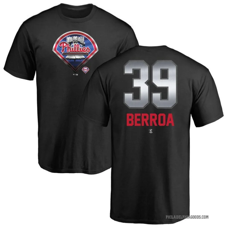 Steward Berroa Youth Black Philadelphia Phillies Midnight Mascot T-Shirt -