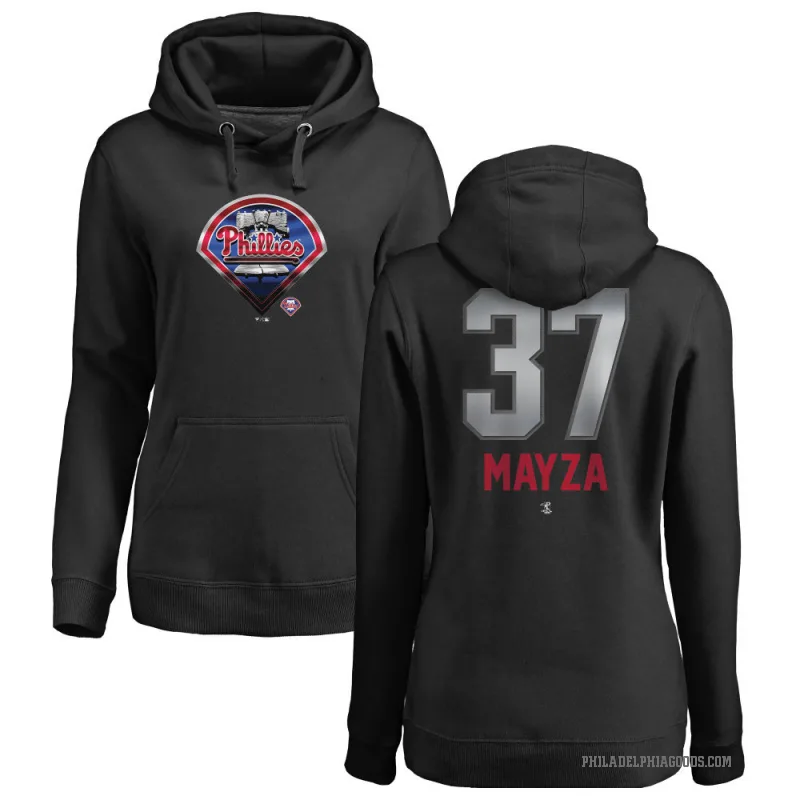 Tim Mayza Women's Black Philadelphia Phillies Branded Midnight Mascot Pullover Hoodie -