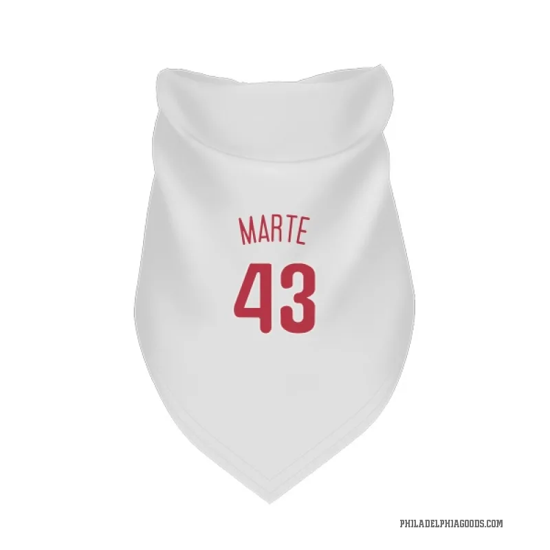Yunior Marte  Scarlet Philadelphia Phillies  Cat & Dog Pet Bandana